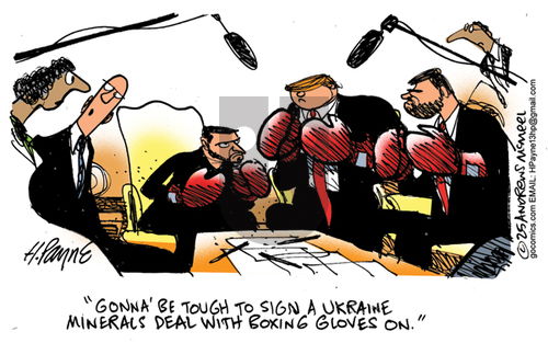 Henry Payne - Monday March 3, 2025 Comic Strip