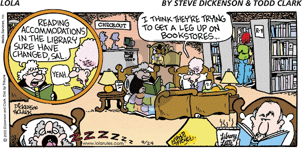 Lola on Sunday April 24, 2005 Comic Strip