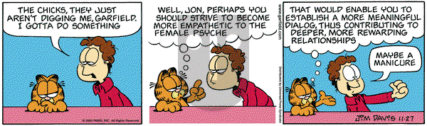 Garfield on Monday November 27, 2000 Comic Strip