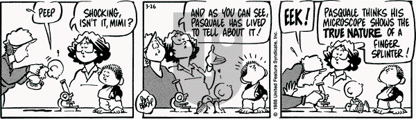 Rose is Rose on Saturday March 26, 1988 Comic Strip