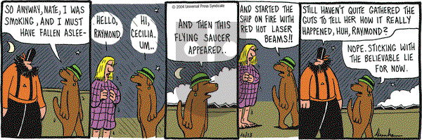 Overboard - Wednesday October 13, 2004 Comic Strip