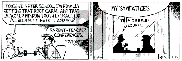 Grand Avenue on Monday October 23, 2006 Comic Strip