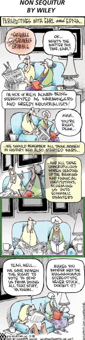 Non Sequitur on Sunday February 28, 2010 Comic Strip