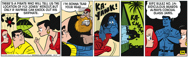 Rip Haywire on Thursday June 11, 2015 Comic Strip