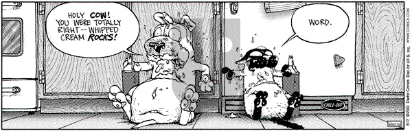 Get Fuzzy on Wednesday November 21, 2001 Comic Strip