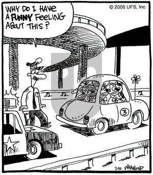 Reality Check on Friday February 10, 2006 Comic Strip