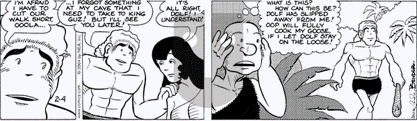Alley Oop on Wednesday February 4, 2004 Comic Strip