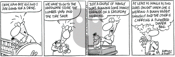 Baby Blues on Saturday December 9, 1995 Comic Strip