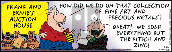 Frank and Ernest - Thursday September 26, 2024 Comic Strip