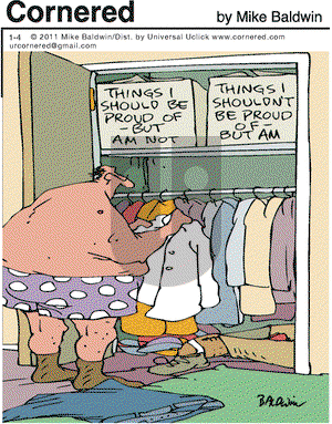 Cornered on Tuesday January 4, 2011 Comic Strip