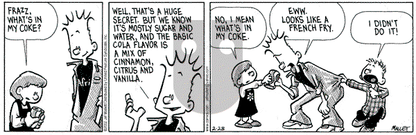 Frazz on Thursday February 28, 2002 Comic Strip
