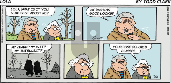 Lola on Sunday November 16, 2014 Comic Strip