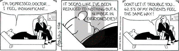 The Born Loser on Monday May 28, 2001 Comic Strip