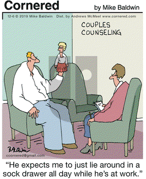 Cornered on Friday December 6, 2019 Comic Strip