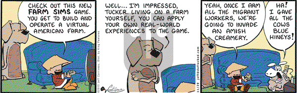DeFlocked on Monday November 29, 2010 Comic Strip