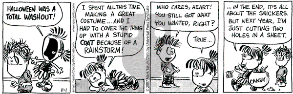 Heart of the City on Thursday November 1, 2007 Comic Strip