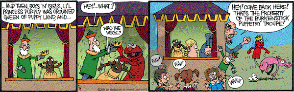 Monty on Wednesday November 9, 2011 Comic Strip