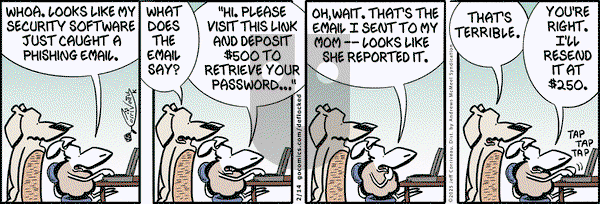 DeFlocked on Friday February 14, 2025 Comic Strip