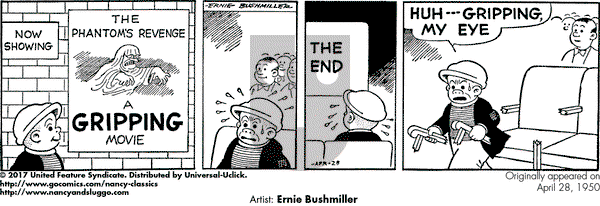 Nancy Classics on Friday April 28, 2017 Comic Strip