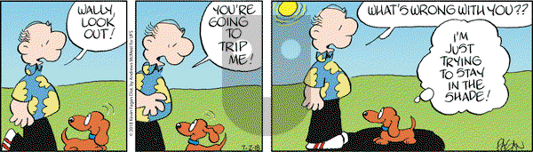 Drabble on Monday July 2, 2018 Comic Strip