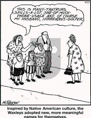 Close to Home - Tuesday September 23, 2003 Comic Strip