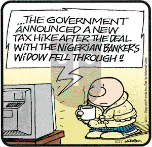 Ziggy on Friday May 27, 2011 Comic Strip