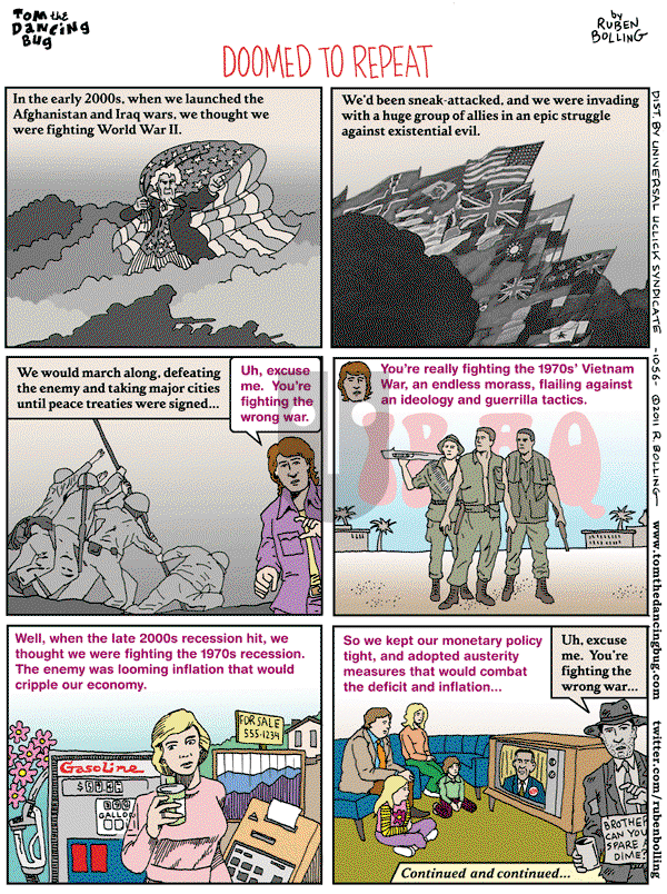 Tom the Dancing Bug on Friday September 30, 2011 Comic Strip
