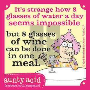 Aunty Acid on Thursday January 11, 2018 Comic Strip