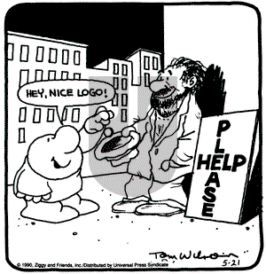Ziggy on Monday May 21, 1990 Comic Strip