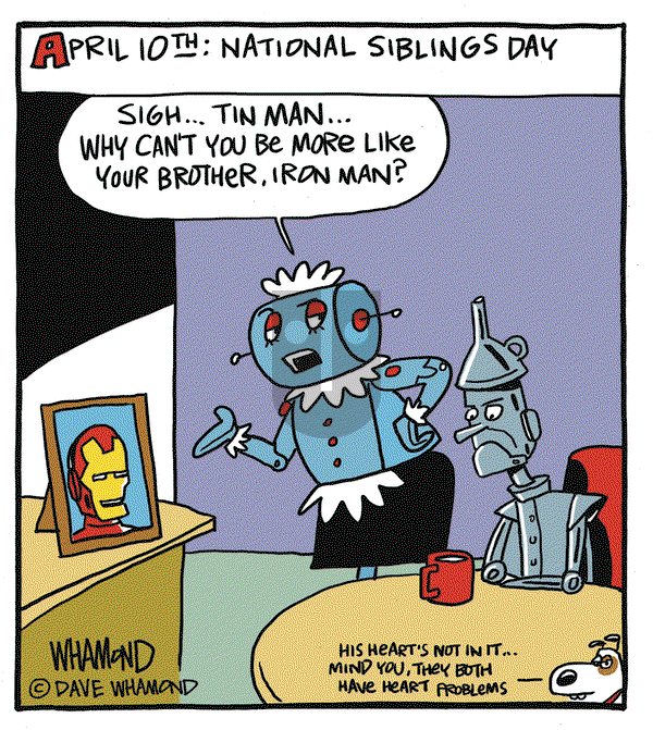 Day by Dave on Thursday April 10, 2025 Comic Strip