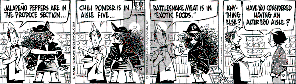 Rose is Rose on Friday March 15, 2002 Comic Strip