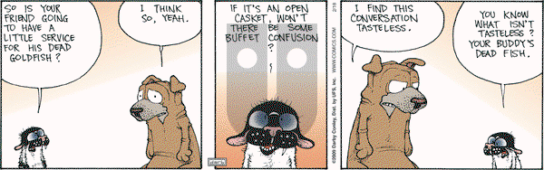 Get Fuzzy on Wednesday February 18, 2009 Comic Strip