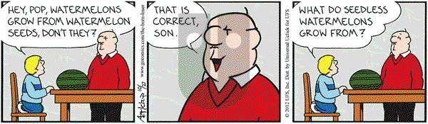 The Born Loser on Saturday October 27, 2012 Comic Strip