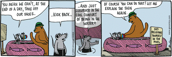Overboard on Thursday July 12, 2012 Comic Strip