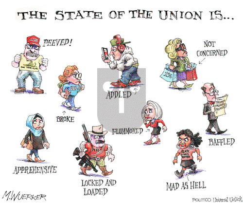 Matt Wuerker on Tuesday January 12, 2016 Comic Strip