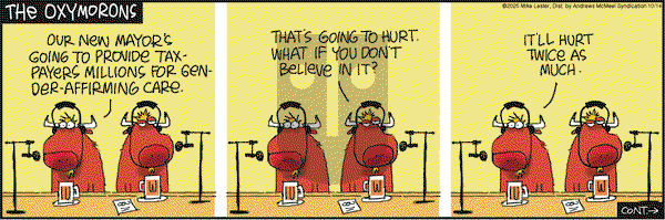 Mike du Jour on Tuesday October 14, 2025 Comic Strip
