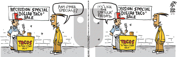 La Cucaracha on Friday April 18, 2008 Comic Strip