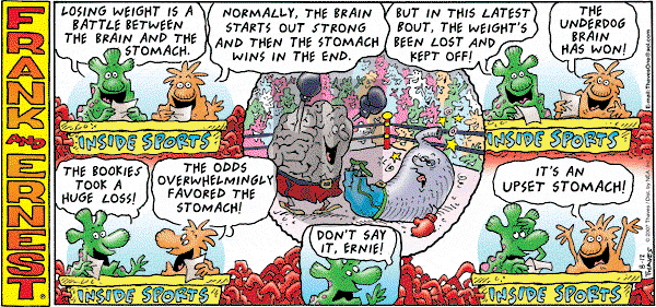 Frank and Ernest on Sunday August 12, 2007 Comic Strip