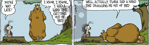 The Grizzwells on Wednesday September 16, 2015 Comic Strip