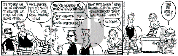 Monty on Thursday November 28, 2002 Comic Strip
