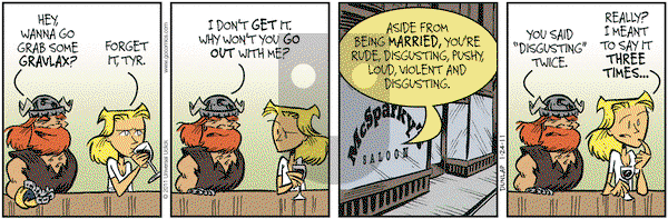 Ink Pen - Monday January 24, 2011 Comic Strip