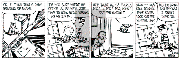 Calvin and Hobbes on Thursday June 18, 1987 Comic Strip
