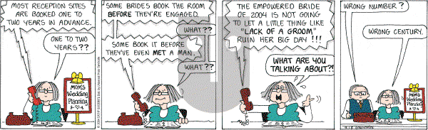 Cathy Classics - Wednesday September 15, 2004 Comic Strip