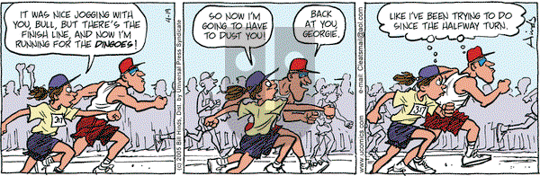 Cleats on Tuesday April 19, 2005 Comic Strip