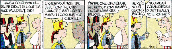Drabble on Saturday January 15, 2011 Comic Strip