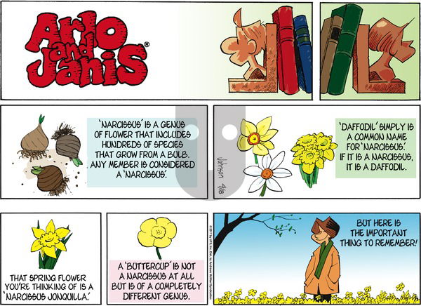Arlo and Janis on Sunday April 18, 2021 Comic Strip