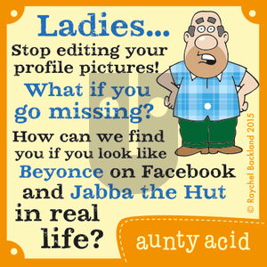 Aunty Acid on Saturday October 24, 2015 Comic Strip