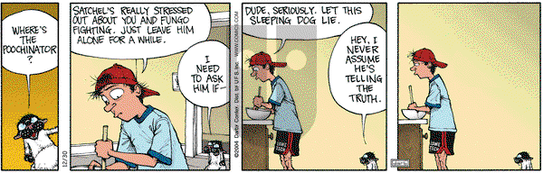 Get Fuzzy on Thursday December 30, 2004 Comic Strip