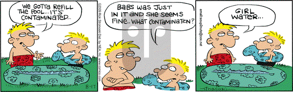 Soup to Nutz - Old on Monday August 17, 2009 Comic Strip