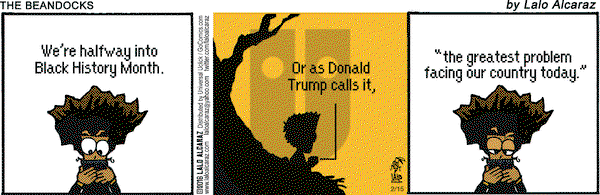 La Cucaracha on Monday February 15, 2016 Comic Strip